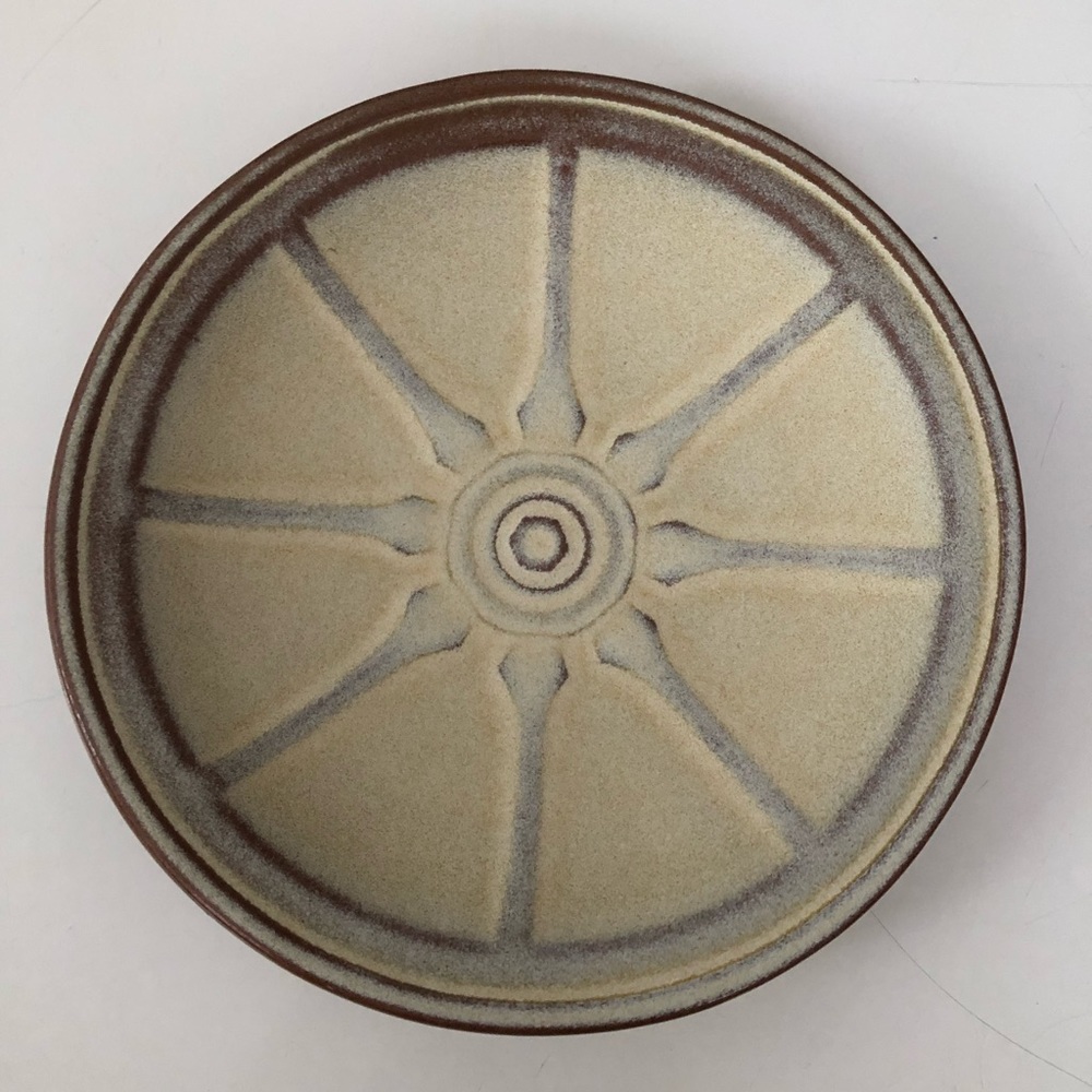 Frankoma 94Gmarked pottery 6.75” MCM